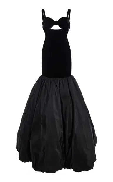 The New Arrivals Ilkyaz Ozel Exclusive Stellise Velvet Maxi Dress | Thumbnail 1 The New Arrivals Ilkyaz Ozel Exclusive Stellise Velvet Maxi Dress | Thumbnail 1