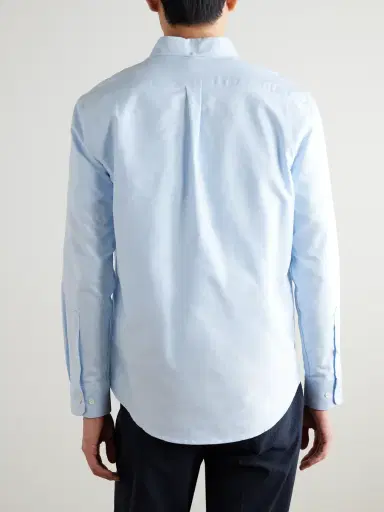 Portuguese Flannel Belavista Button-Down Collar Cotton Shirt - Men | Thumbnail 4 Portuguese Flannel Belavista Button-Down Collar Cotton Shirt - Men | Thumbnail 4