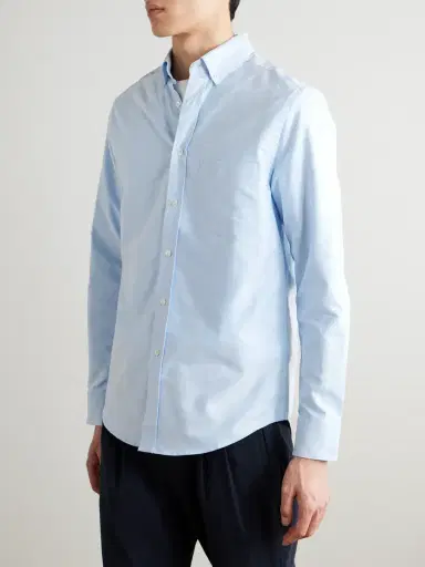 Portuguese Flannel Belavista Button-Down Collar Cotton Shirt - Men | Thumbnail 6 Portuguese Flannel Belavista Button-Down Collar Cotton Shirt - Men | Thumbnail 6