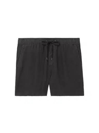 James Perse Straight-Leg Garment-Dyed Linen Drawstring Shorts - Men | Thumbnail 1 James Perse Straight-Leg Garment-Dyed Linen Drawstring Shorts - Men | Thumbnail 1