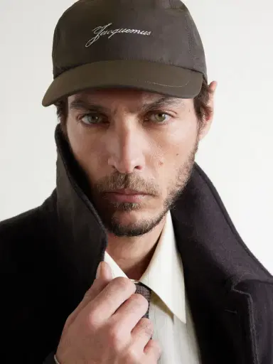 Jacquemus Baluchon Logo-Embroidered Shell Baseball Cap - Men | Thumbnail 2 Jacquemus Baluchon Logo-Embroidered Shell Baseball Cap - Men | Thumbnail 2