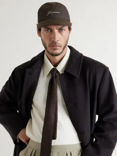 Jacquemus Baluchon Logo-Embroidered Shell Baseball Cap - Men | Thumbnail 3 Jacquemus Baluchon Logo-Embroidered Shell Baseball Cap - Men | Thumbnail 3