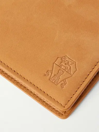 Brunello Cucinelli Logo-Debossed Suede Billfold Wallet - Men | Thumbnail 3 Brunello Cucinelli Logo-Debossed Suede Billfold Wallet - Men | Thumbnail 3