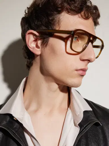 Saint Laurent Aviator-Style Acetate Optical Glasses - Men | Thumbnail 4 Saint Laurent Aviator-Style Acetate Optical Glasses - Men | Thumbnail 4