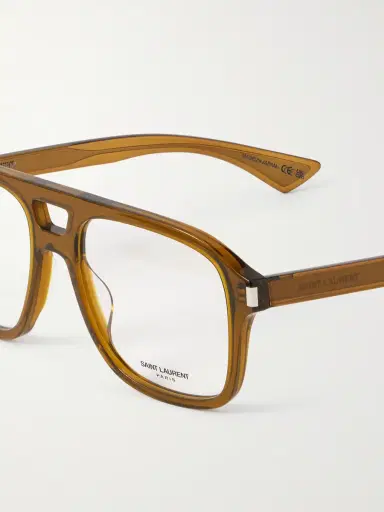 Saint Laurent Aviator-Style Acetate Optical Glasses - Men | Thumbnail 5 Saint Laurent Aviator-Style Acetate Optical Glasses - Men | Thumbnail 5