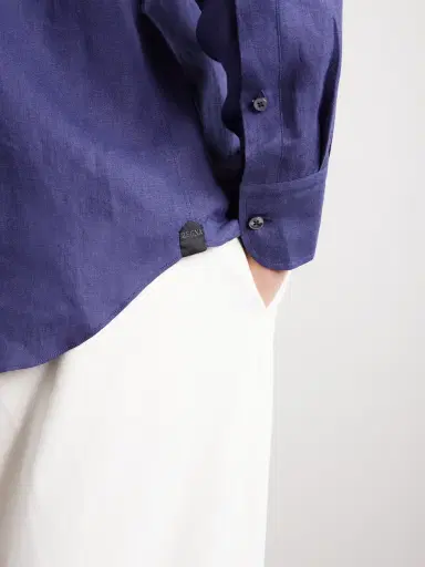 Zegna Oasi Linen Shirt - Men | Thumbnail 6 Zegna Oasi Linen Shirt - Men | Thumbnail 6
