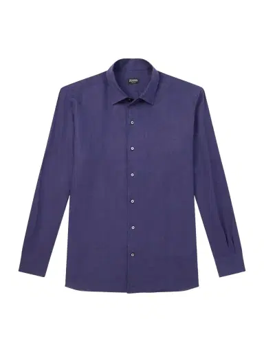 Zegna Oasi Linen Shirt - Men | Thumbnail 1 Zegna Oasi Linen Shirt - Men | Thumbnail 1