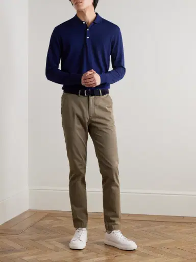 Peter Millar Mariner Sea Island Cotton Polo Shirt - Men | Thumbnail 2 Peter Millar Mariner Sea Island Cotton Polo Shirt - Men | Thumbnail 2