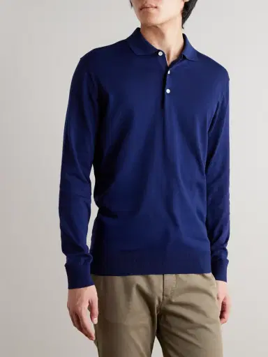 Peter Millar Mariner Sea Island Cotton Polo Shirt - Men | Thumbnail 3 Peter Millar Mariner Sea Island Cotton Polo Shirt - Men | Thumbnail 3