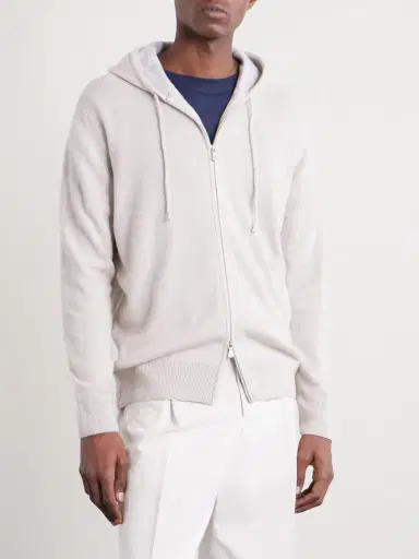 ELEVENTY Cashmere Zip-Up Hoodie - Men | Thumbnail 3 ELEVENTY Cashmere Zip-Up Hoodie - Men | Thumbnail 3