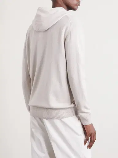 ELEVENTY Cashmere Zip-Up Hoodie - Men | Thumbnail 4 ELEVENTY Cashmere Zip-Up Hoodie - Men | Thumbnail 4