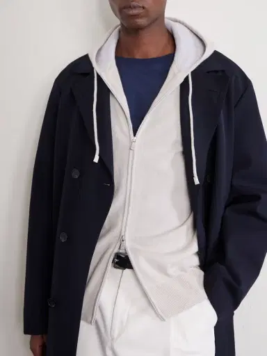ELEVENTY Cashmere Zip-Up Hoodie - Men | Thumbnail 5 ELEVENTY Cashmere Zip-Up Hoodie - Men | Thumbnail 5