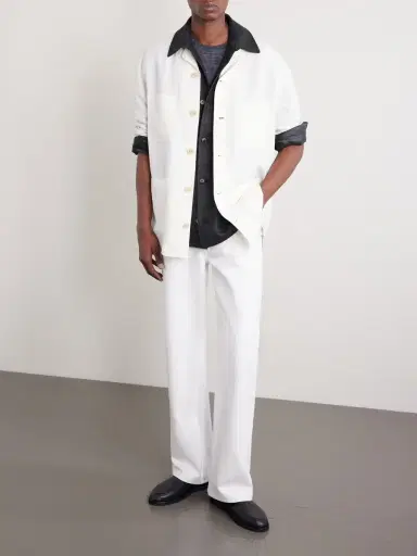Gabriela Hearst Drew Wool and Silk-Blend Overshirt - Men | Thumbnail 2 Gabriela Hearst Drew Wool and Silk-Blend Overshirt - Men | Thumbnail 2