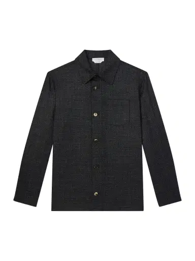 Gabriela Hearst Drew Wool and Silk-Blend Overshirt - Men | Thumbnail 1 Gabriela Hearst Drew Wool and Silk-Blend Overshirt - Men | Thumbnail 1