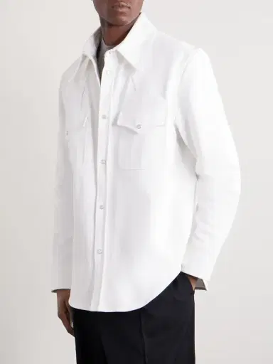 Gabriela Hearst Richard Denim Western Shirt - Men | Thumbnail 3 Gabriela Hearst Richard Denim Western Shirt - Men | Thumbnail 3