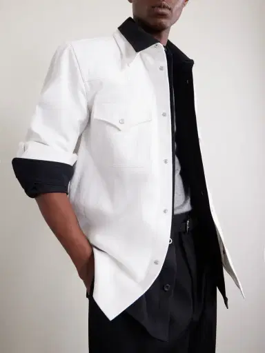 Gabriela Hearst Richard Denim Western Shirt - Men | Thumbnail 5 Gabriela Hearst Richard Denim Western Shirt - Men | Thumbnail 5