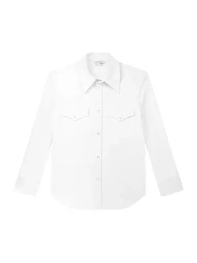 Gabriela Hearst Richard Denim Western Shirt - Men | Thumbnail 1 Gabriela Hearst Richard Denim Western Shirt - Men | Thumbnail 1
