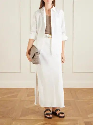 Brunello Cucinelli Puffy Raffia Clutch | Thumbnail 3 Brunello Cucinelli Puffy Raffia Clutch | Thumbnail 3