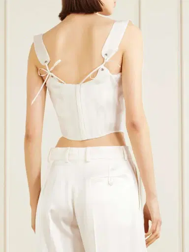 Vivienne Westwood Kitten Silk-organza Corset Top | Thumbnail 3 Vivienne Westwood Kitten Silk-organza Corset Top | Thumbnail 3