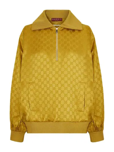 Gucci Satin-jacquard Track Jacket | Thumbnail 1 Gucci Satin-jacquard Track Jacket | Thumbnail 1
