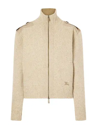 Burberry Wool-blend Zip-up Cardigan | Thumbnail 1 Burberry Wool-blend Zip-up Cardigan | Thumbnail 1