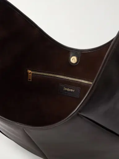 Saint Laurent Mombasa Paneled Leather Shoulder Bag | Thumbnail 6 Saint Laurent Mombasa Paneled Leather Shoulder Bag | Thumbnail 6