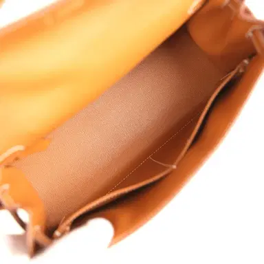 HERMÈS Pre-owned Hermes Kelly Sellier 28 Gold Epsom Gold Hardware | Thumbnail 8 HERMÈS Pre-owned Hermes Kelly Sellier 28 Gold Epsom Gold Hardware | Thumbnail 8