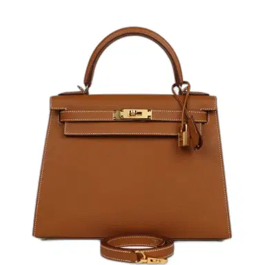 HERMÈS Pre-owned Hermes Kelly Sellier 28 Gold Epsom Gold Hardware | Thumbnail 1 HERMÈS Pre-owned Hermes Kelly Sellier 28 Gold Epsom Gold Hardware | Thumbnail 1