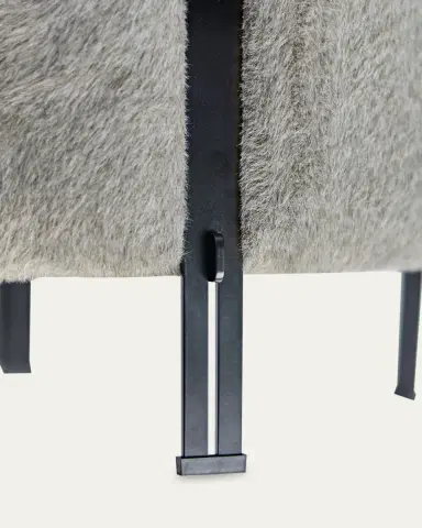 Interlude Home Bexley Faux Fur Stool | Thumbnail 3 Interlude Home Bexley Faux Fur Stool | Thumbnail 3