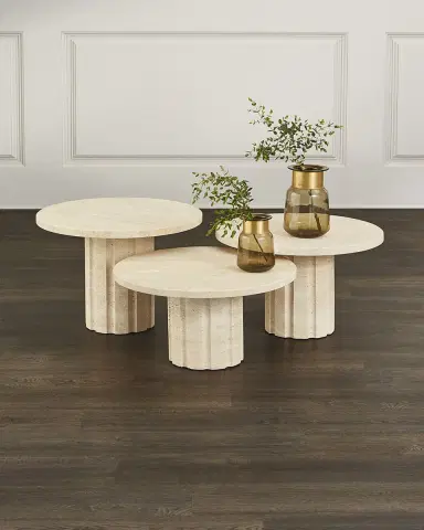 Interlude Home Amerigo Nesting Cocktail Tables, Set of 3 | Thumbnail 6 Interlude Home Amerigo Nesting Cocktail Tables, Set of 3 | Thumbnail 6