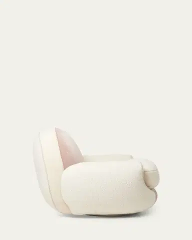 Interlude Home x Widell + Boschetti Laurent Velvet & Sherpa Chair by Barette Widell | Thumbnail 3 Interlude Home x Widell + Boschetti Laurent Velvet & Sherpa Chair by Barette Widell | Thumbnail 3