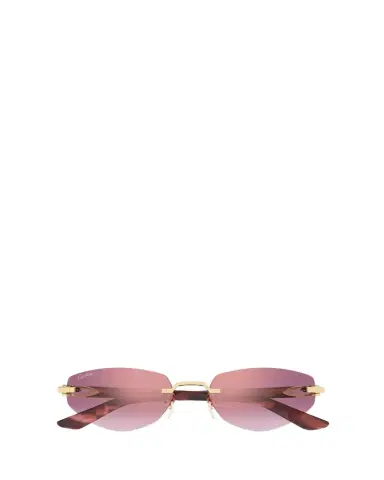 Cartier Signature C de 56mm Geometric Sunglasses | Thumbnail 1 Cartier Signature C de 56mm Geometric Sunglasses | Thumbnail 1