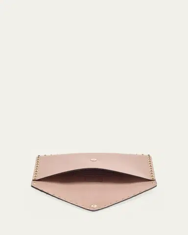 Valentino Garavani Large Rockstud Leather Flat Pouch Bag | Thumbnail 7 Valentino Garavani Large Rockstud Leather Flat Pouch Bag | Thumbnail 7