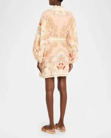 Zimmermann Daylight Long-Sleeve Mini Dress | Thumbnail 7 Zimmermann Daylight Long-Sleeve Mini Dress | Thumbnail 7