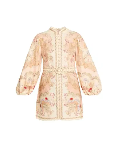 Zimmermann Daylight Long-Sleeve Mini Dress | Thumbnail 1 Zimmermann Daylight Long-Sleeve Mini Dress | Thumbnail 1