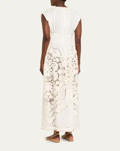 Zimmermann Daylight Waisted Maxi Dress | Thumbnail 3 Zimmermann Daylight Waisted Maxi Dress | Thumbnail 3