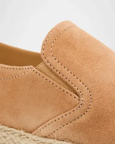 Brunello Cucinelli Men's Suede Slip-On Espadrilles | Thumbnail 13 Brunello Cucinelli Men's Suede Slip-On Espadrilles | Thumbnail 13