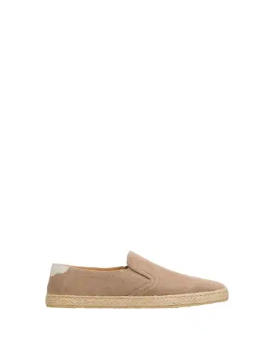 Brunello Cucinelli Men's Suede Slip-On Espadrilles | Thumbnail 1 Brunello Cucinelli Men's Suede Slip-On Espadrilles | Thumbnail 1