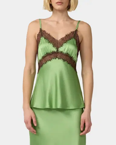Diane von Furstenberg Camille Lace-Trim Empire Cami | Thumbnail 11 Diane von Furstenberg Camille Lace-Trim Empire Cami | Thumbnail 11