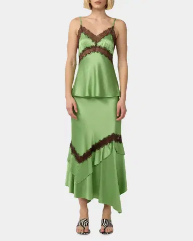 Diane von Furstenberg Camille Lace-Trim Empire Cami | Thumbnail 9 Diane von Furstenberg Camille Lace-Trim Empire Cami | Thumbnail 9