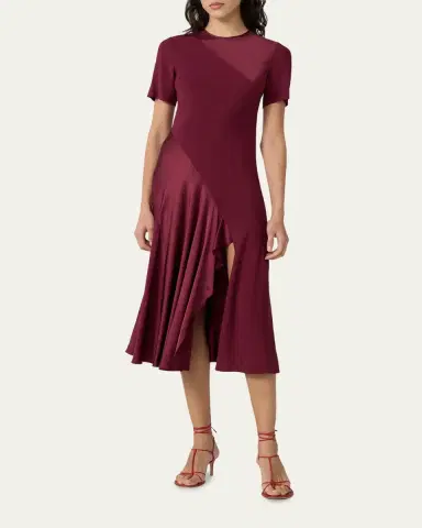 Diane von Furstenberg Araminta Bias-Cut Midi Dress | Thumbnail 4 Diane von Furstenberg Araminta Bias-Cut Midi Dress | Thumbnail 4