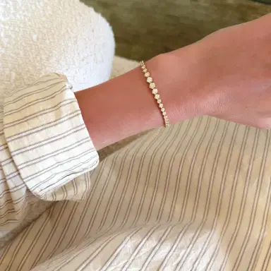 Jennifer Meyer Graduated Diamond Tennis Bracelet | Thumbnail 3 Jennifer Meyer Graduated Diamond Tennis Bracelet | Thumbnail 3