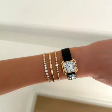 Jennifer Meyer Graduated Diamond Tennis Bracelet | Thumbnail 4 Jennifer Meyer Graduated Diamond Tennis Bracelet | Thumbnail 4