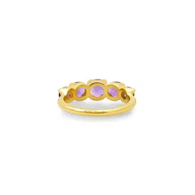 Jennifer Meyer Large Graduated Amethyst Ring | Thumbnail 4 Jennifer Meyer Large Graduated Amethyst Ring | Thumbnail 4