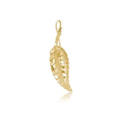 Jennifer Meyer Large Leaf Earrings | Thumbnail 2 Jennifer Meyer Large Leaf Earrings | Thumbnail 2