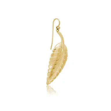 Jennifer Meyer Large Leaf Earrings | Thumbnail 3 Jennifer Meyer Large Leaf Earrings | Thumbnail 3