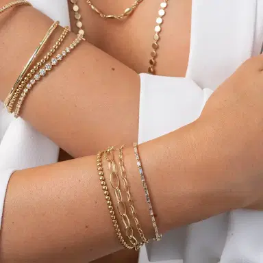 Jennifer Meyer Small Edith Link Bracelet | Thumbnail 3 Jennifer Meyer Small Edith Link Bracelet | Thumbnail 3