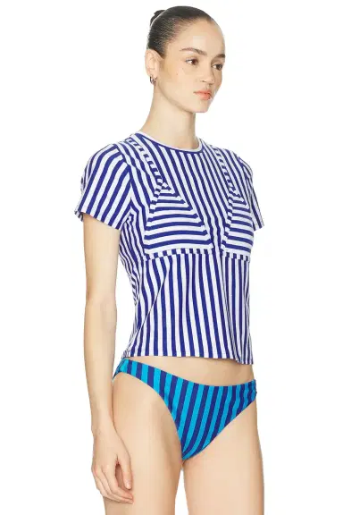 SIMONMILLER Bwai Striped Tee | Thumbnail 2 SIMONMILLER Bwai Striped Tee | Thumbnail 2