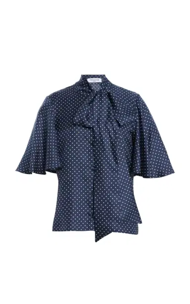 FRANÇOISE Alessa Polka-Dot Silk Top | Thumbnail 5 FRANÇOISE Alessa Polka-Dot Silk Top | Thumbnail 5