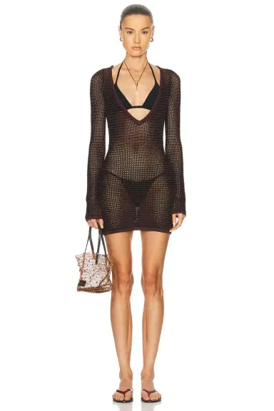 Bond-Eye Rowan Long Sleeve Mini Dress | Thumbnail 1 Bond-Eye Rowan Long Sleeve Mini Dress | Thumbnail 1